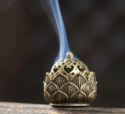 Mini Lotus Flower Cone Incense Holder